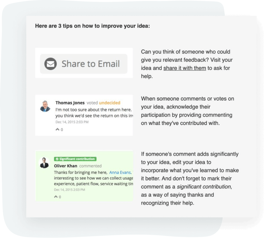 3 tips on how to improve your idea