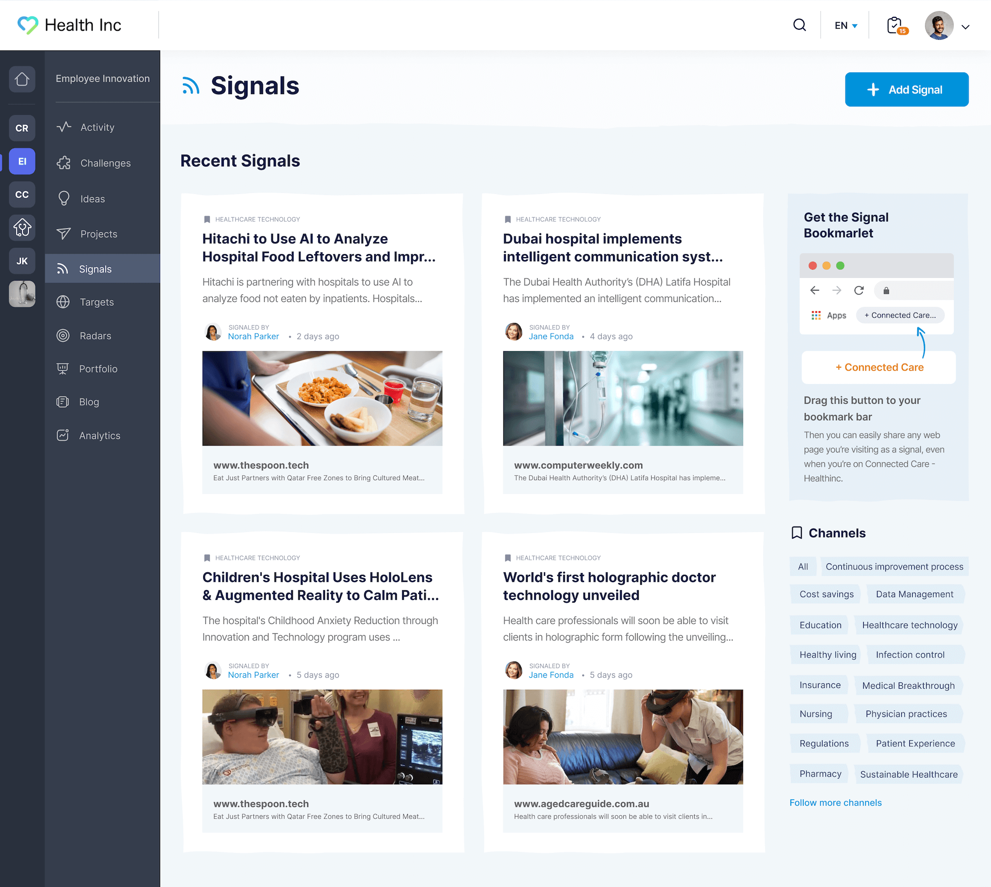 Discover Signals